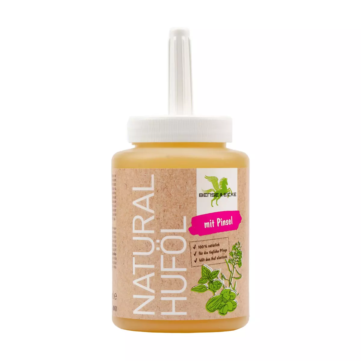 Bense & Eicke - Natural Huföl mit Pinsel 450 ml