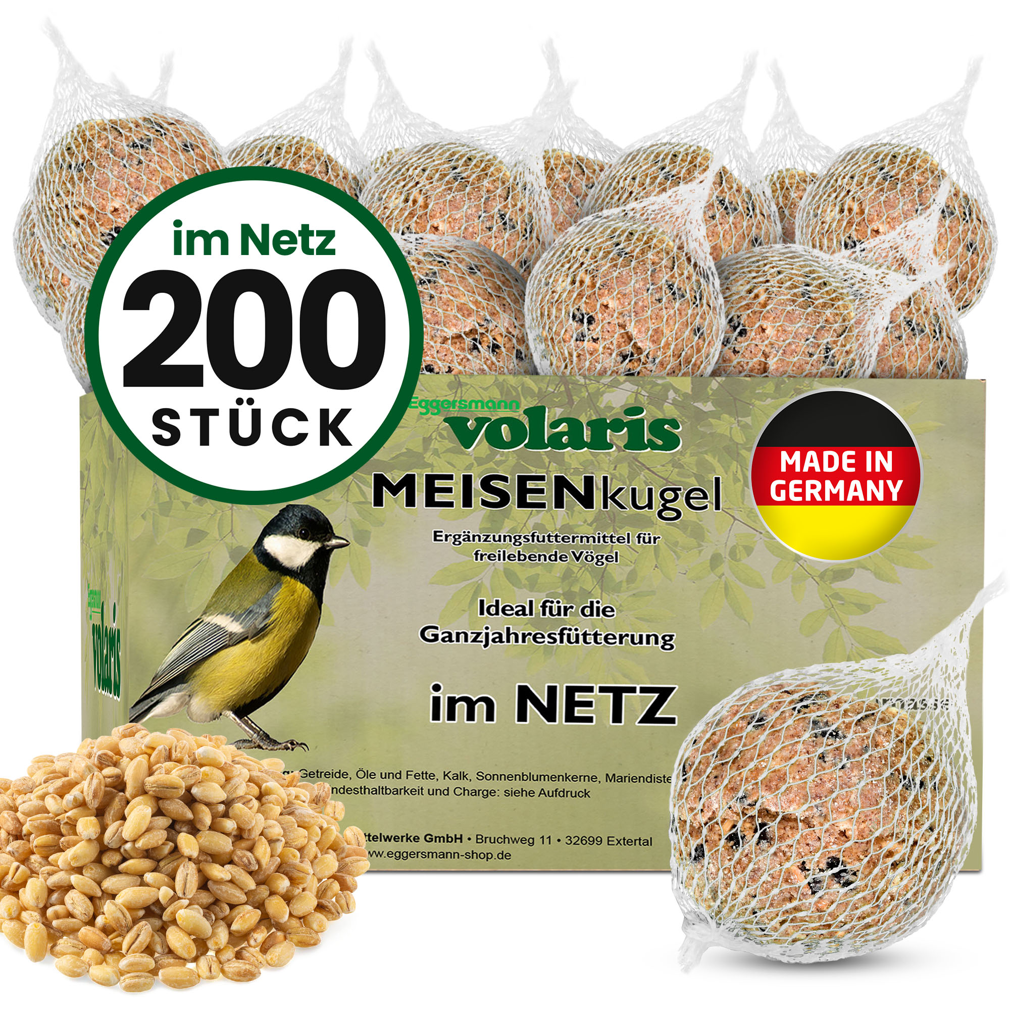 volaris - Meisenkugel im Netz 200Stk.