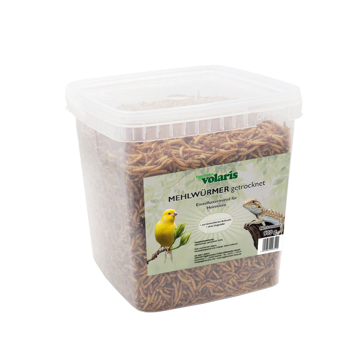 volaris - Mehlwürmer getrocknet 900g