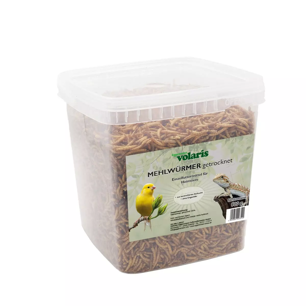 volaris - Mehlwürmer getrocknet 900g