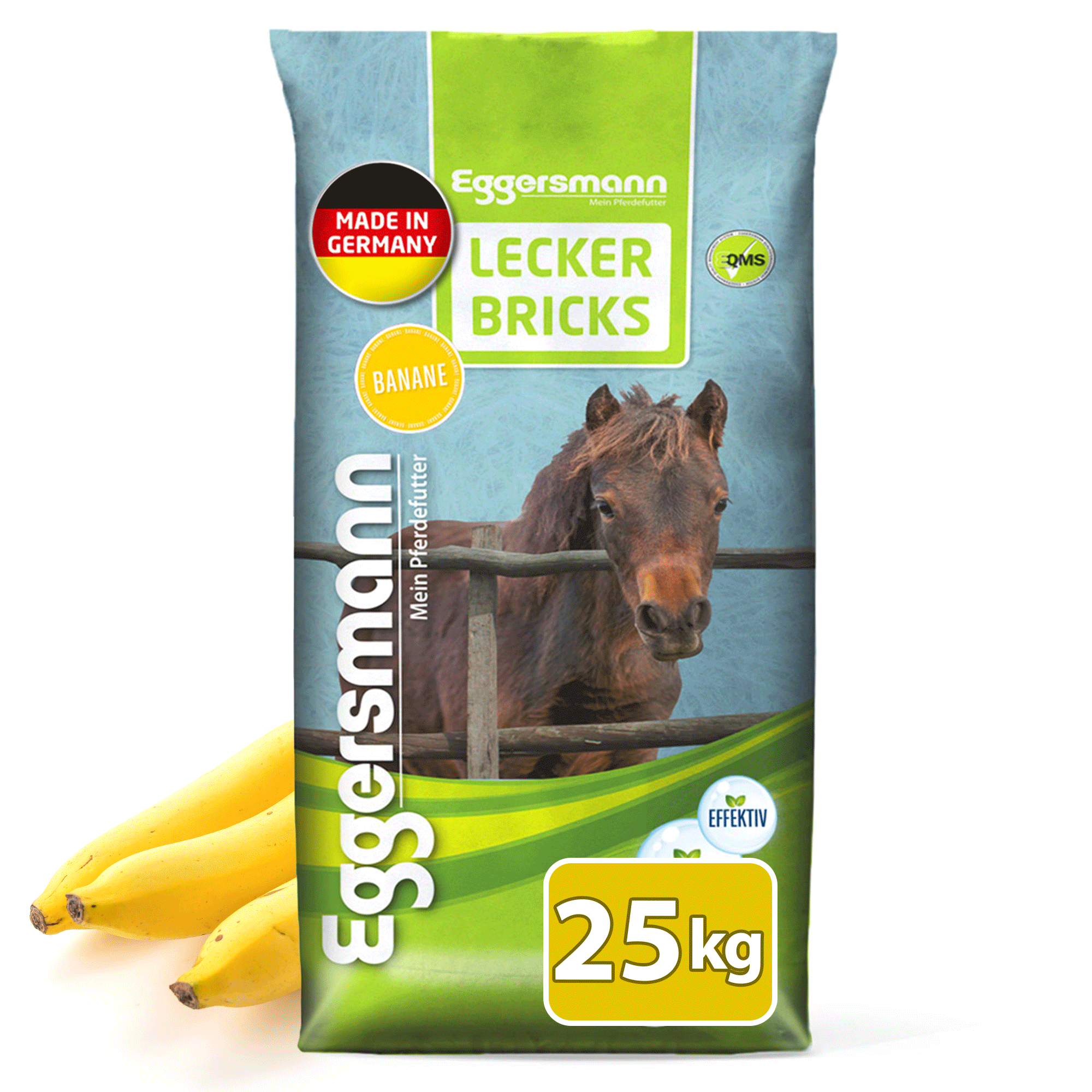Lecker Bricks Banane 25 kg