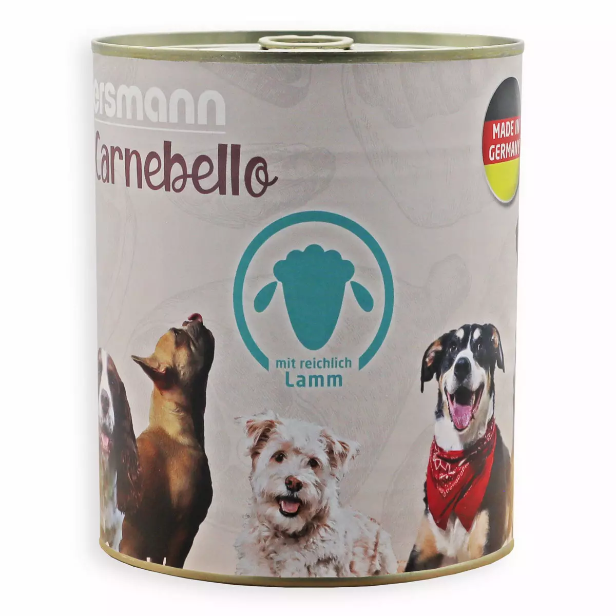 Carnebello - Nassfutter mit Lamm 800g