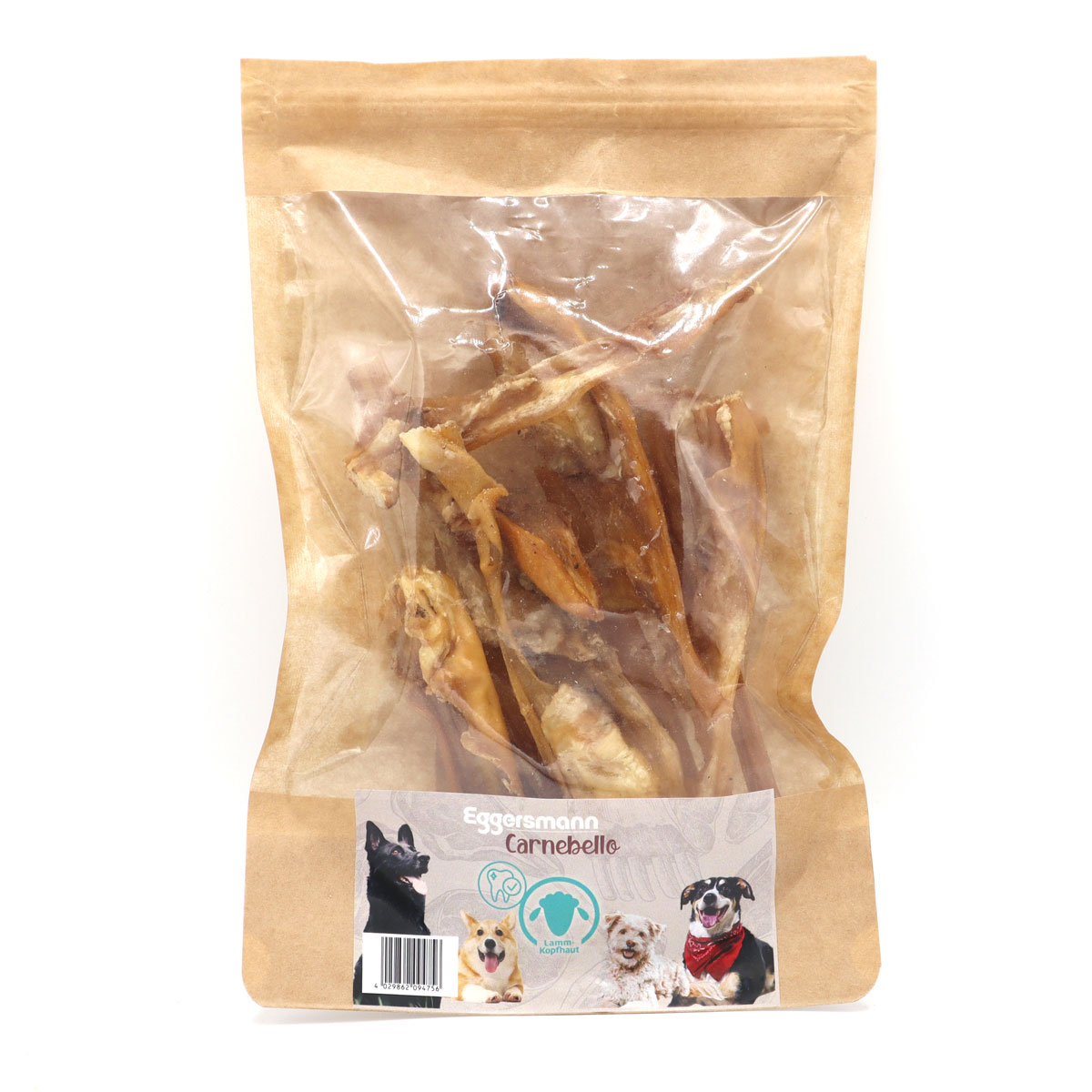 Carnebello - Naturkausnack Lammkopfhaut 60g