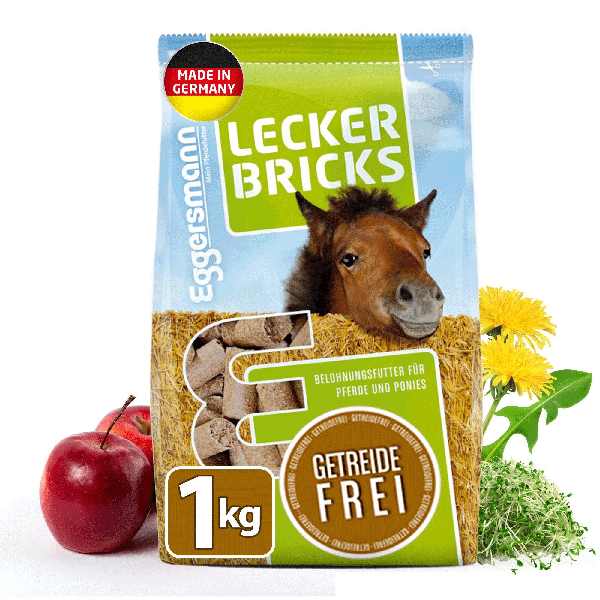 Lecker Bricks Getreidefrei 1 kg