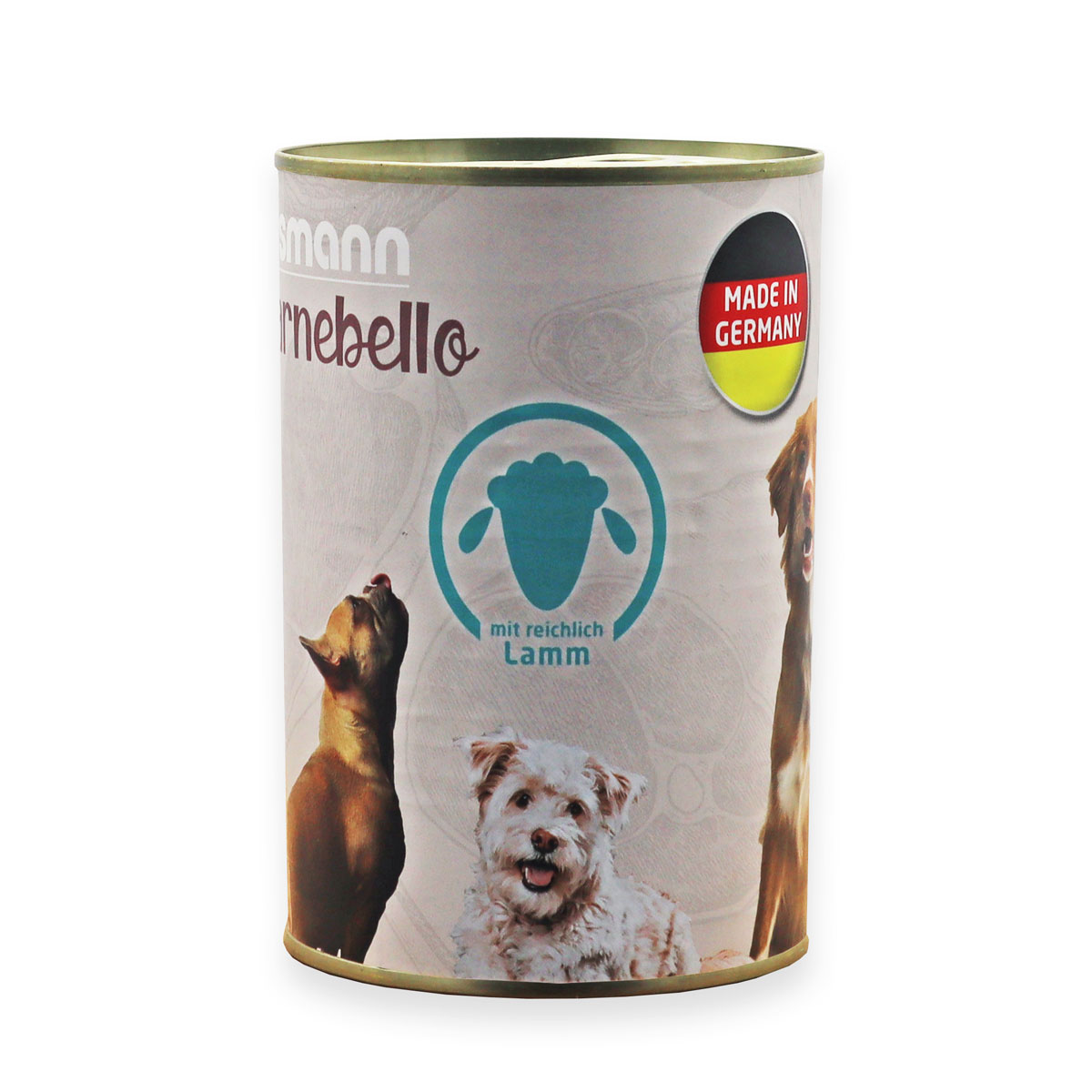Carnebello - Nassfutter mit Lamm 400g