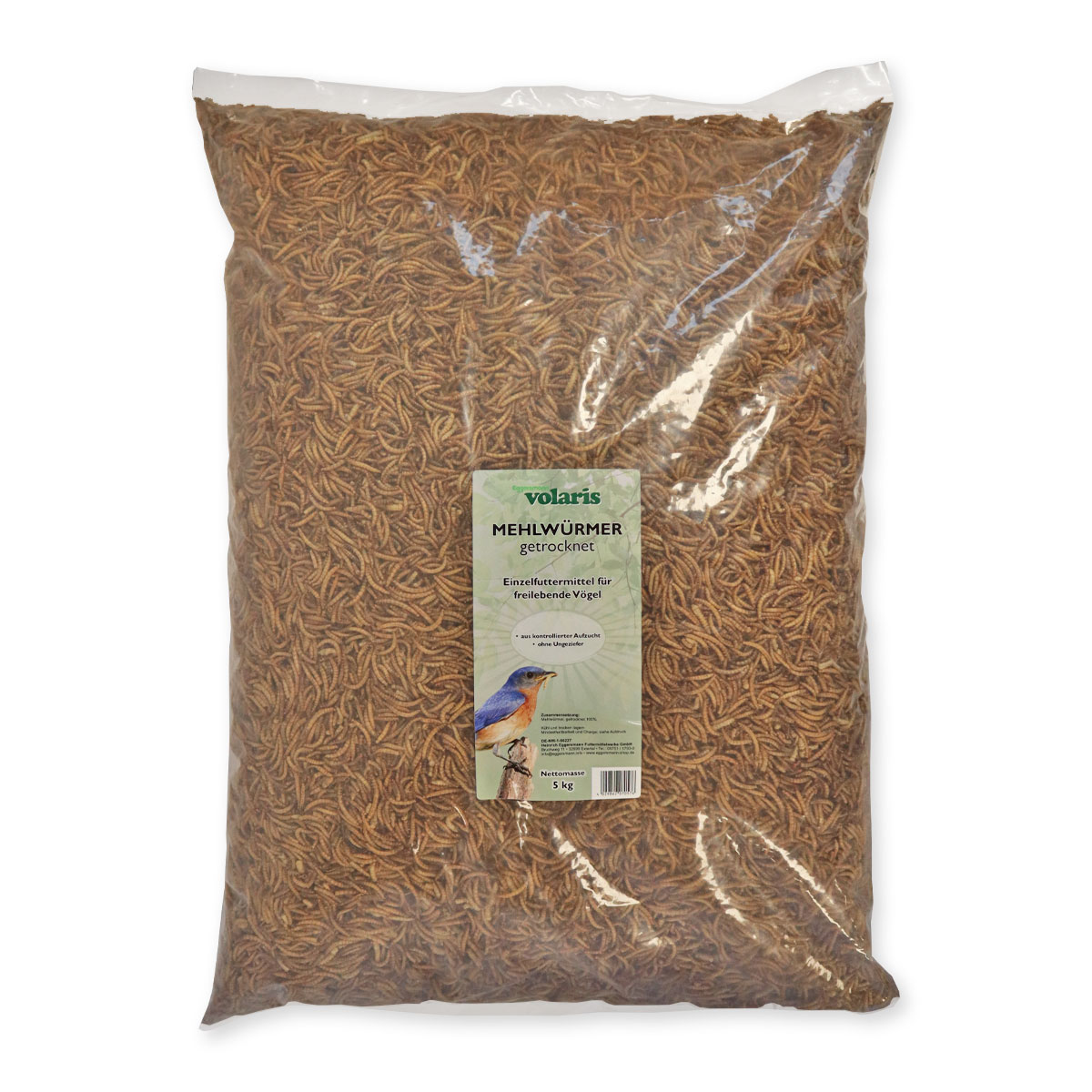 volaris - Mehlwürmer getrocknet 2x 5 kg