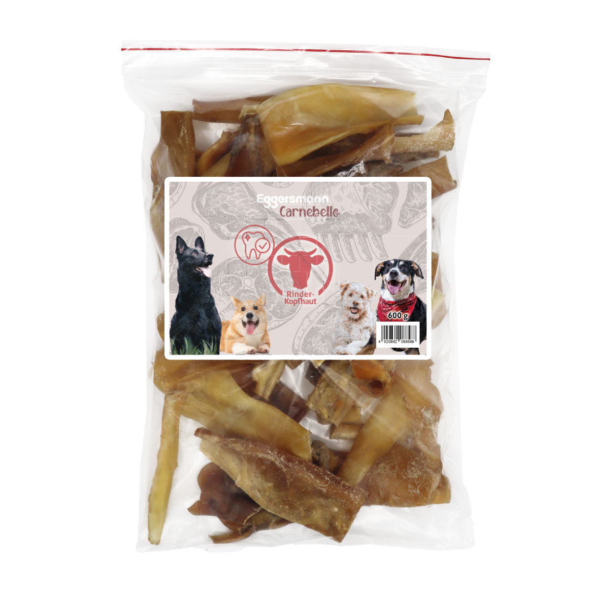 Carnebello - Rinderkopfhaut 600g