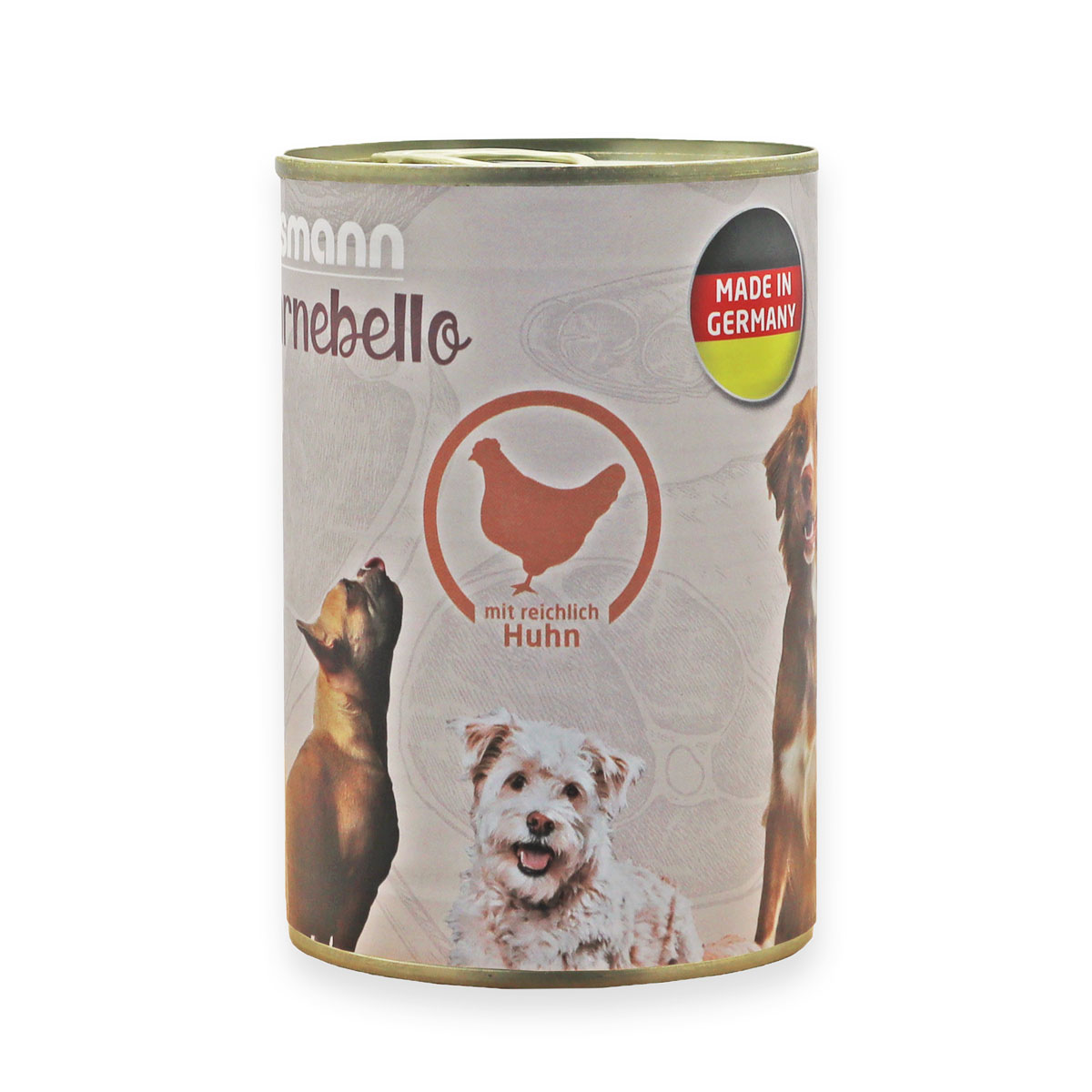 Carnebello - Nassfutter mit Huhn 400g