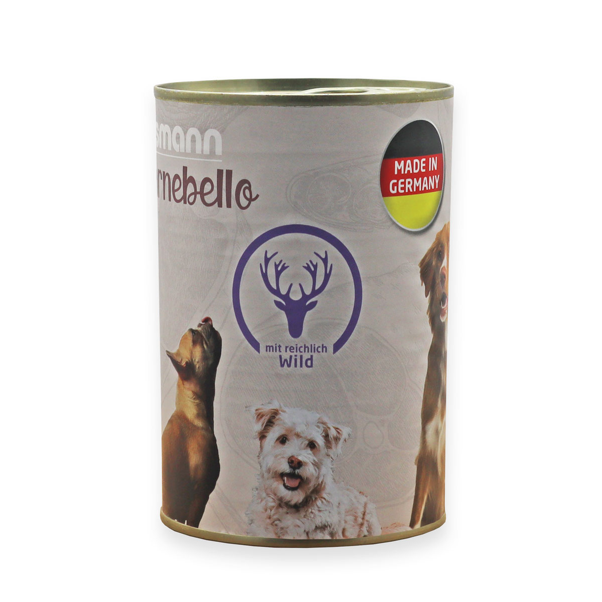 Carnebello - Nassfutter mit Wild 400g