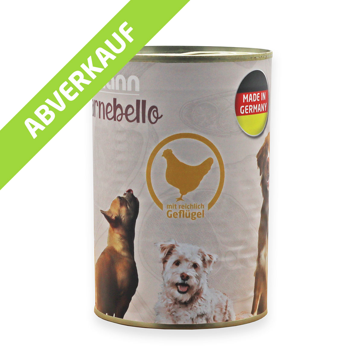 Carnebello-Nassfutter Geflügel 400g |*MHD 25.11.25