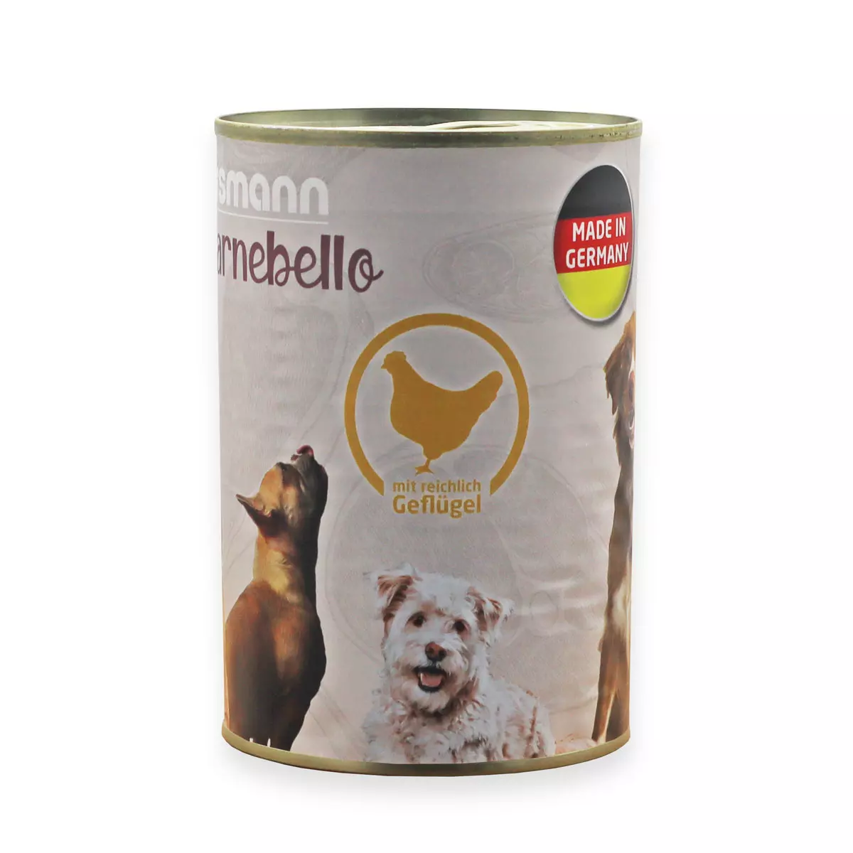 Carnebello - Nassfutter mit Geflügel 400g
