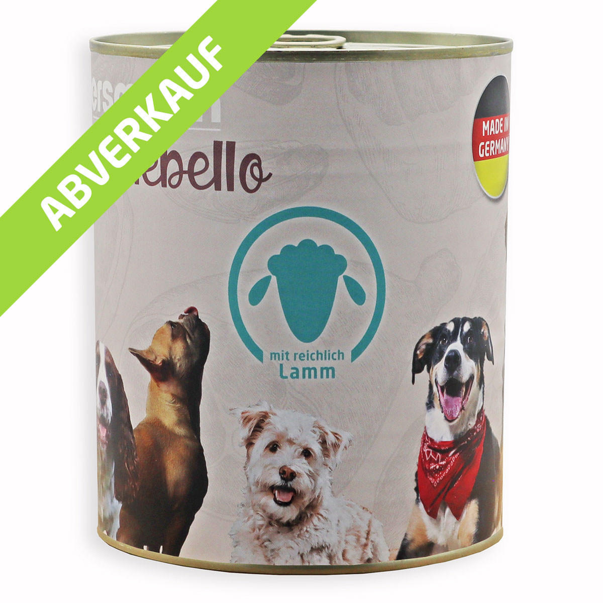 Carnebello - Nassfutter mit Lamm 800g