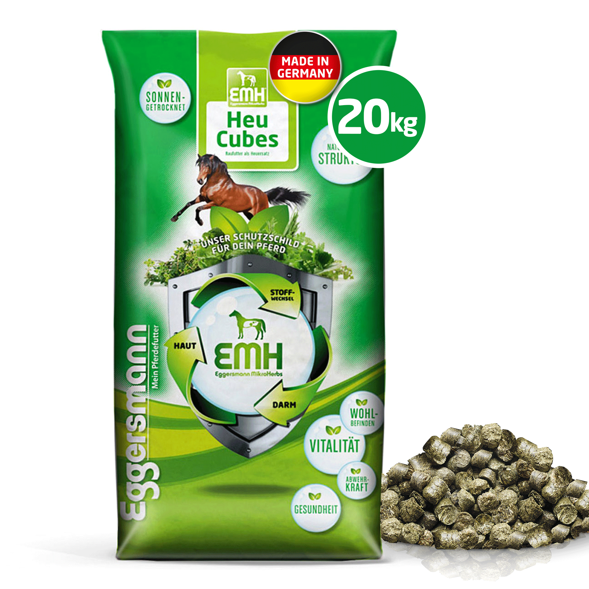 EMH Heu Cubes  Sack 20 kg