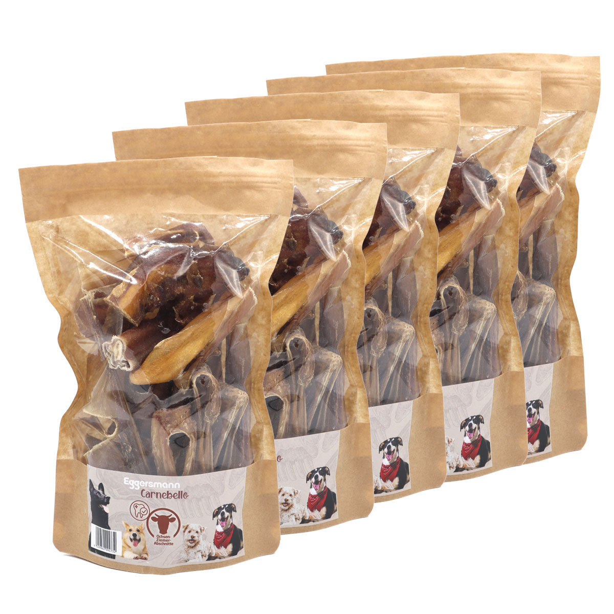 Carnebello - Naturkausnack Ochsenziemerabschnitte