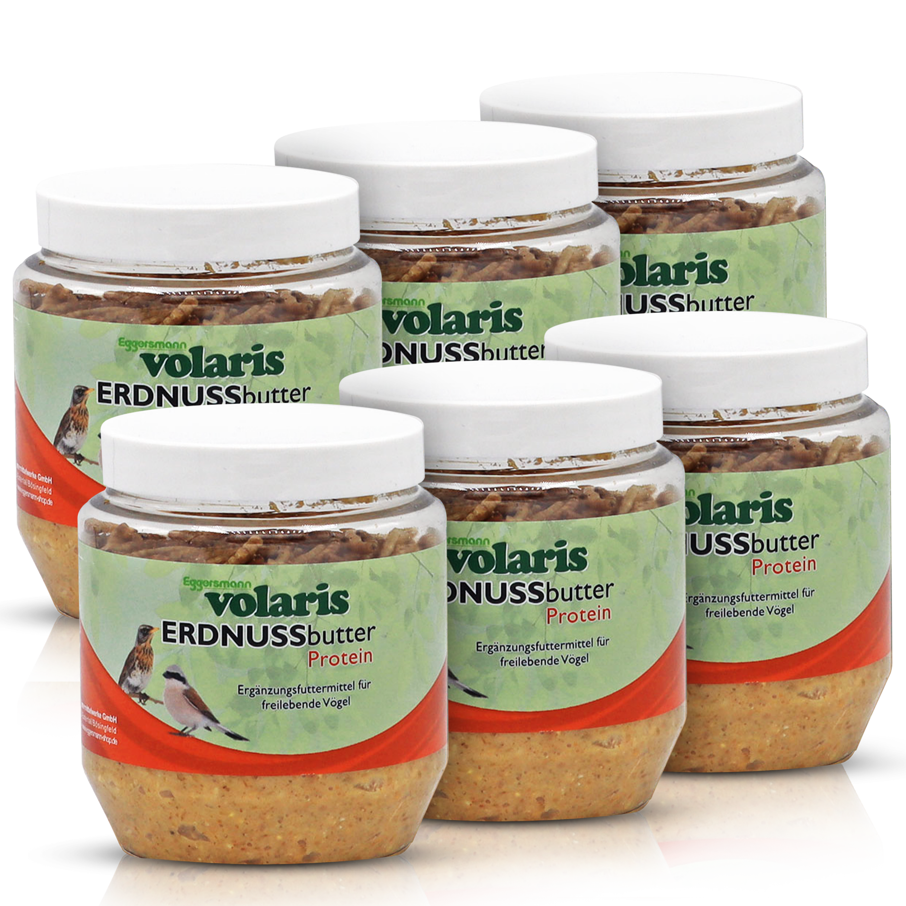 volaris - Erdnussbutter mit Insekten 6 x 350g