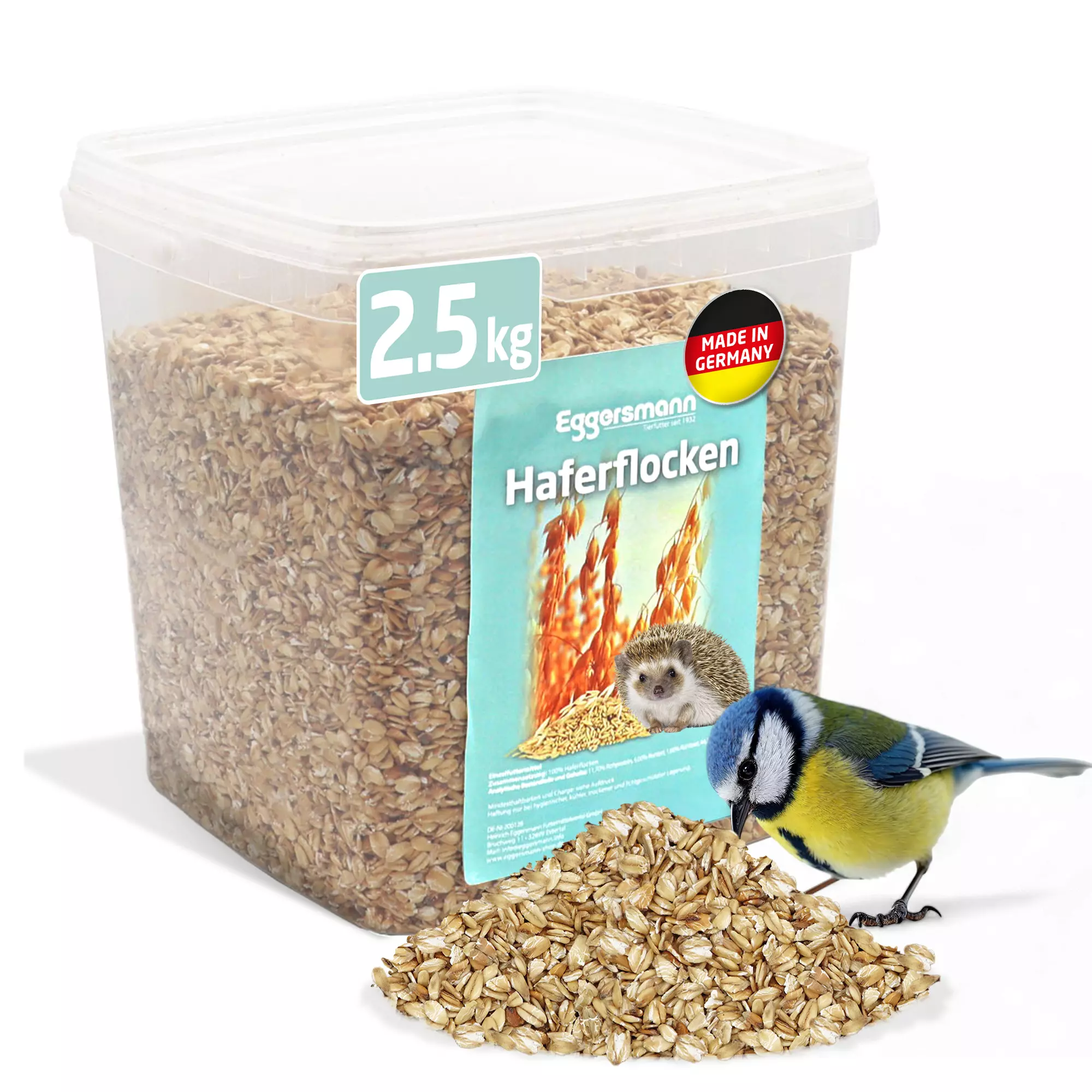 Eggersmann - Haferflocken 2,5 kg Eimer