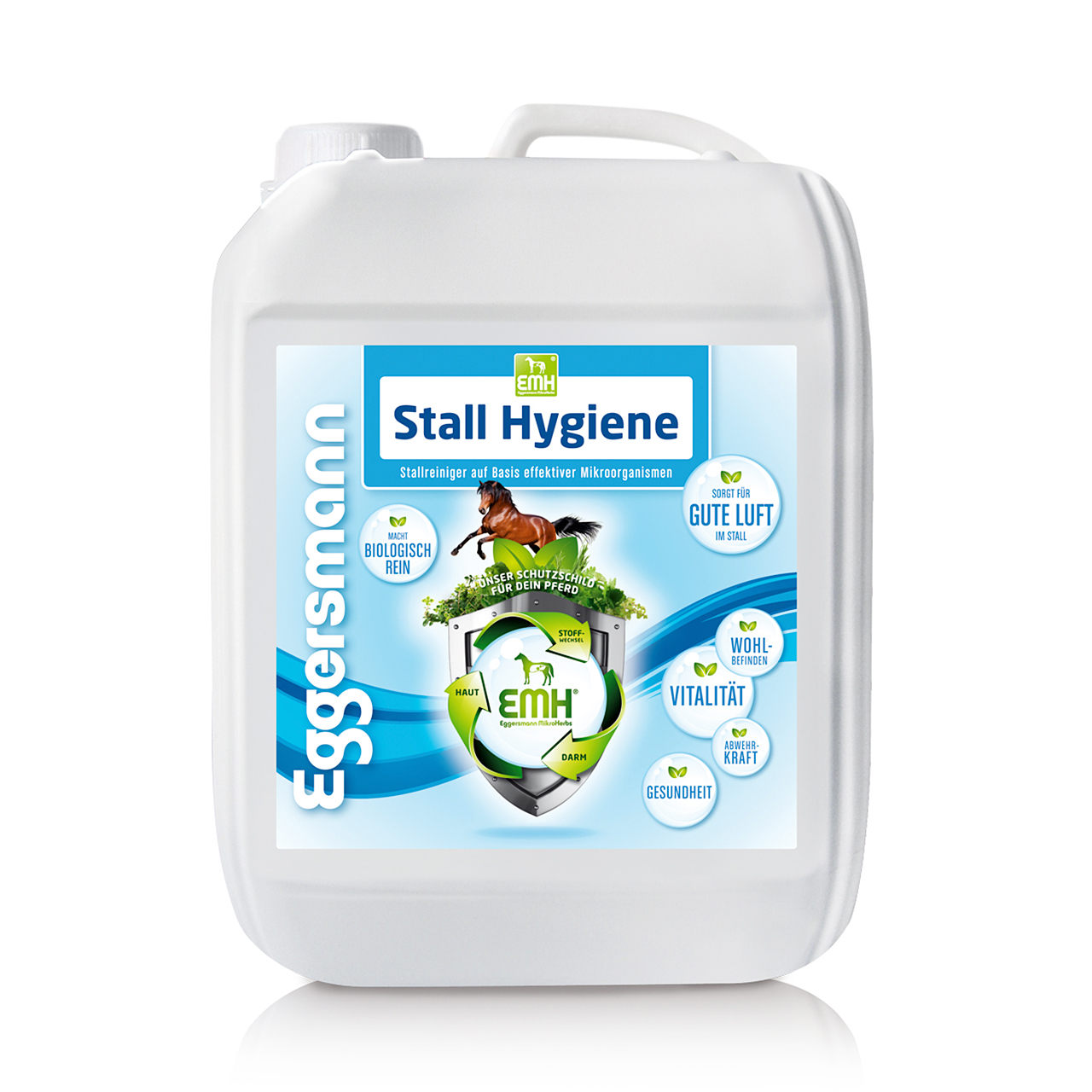 Eggersmann EMH Stall Hygiene 5 l Ammoniak Stallhygiene effektive Mikroorganismen 