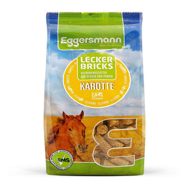 Eggersmann Lecker Bricks Karotte 2,5 kg Belohnungsfutter