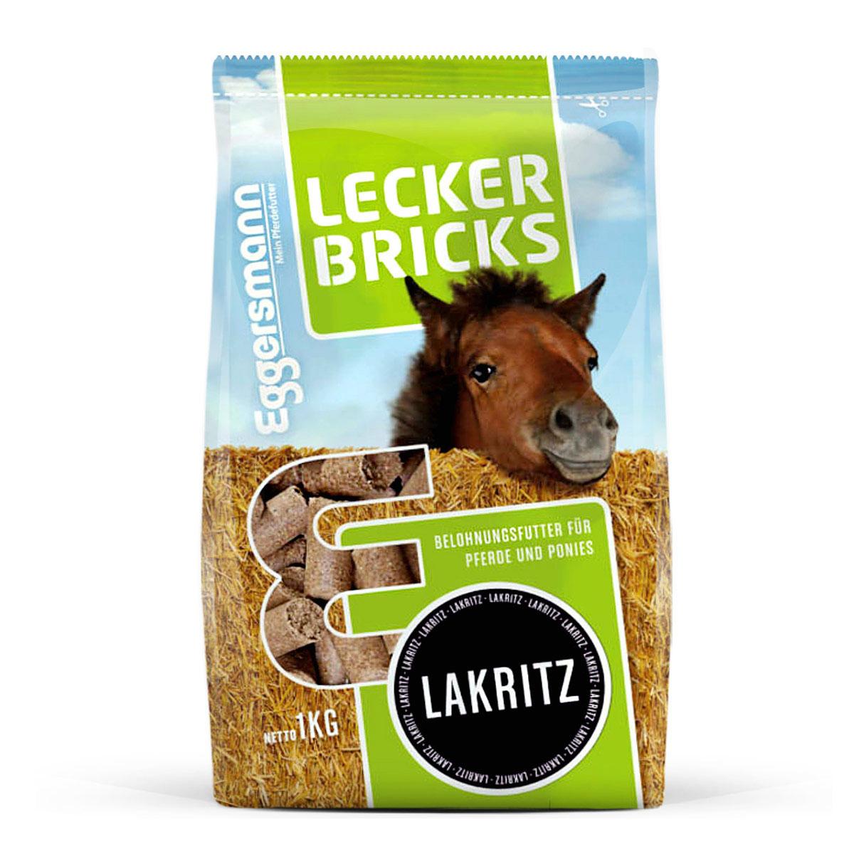 Eggersmann Lecker Bricks Lakritz 1 kg